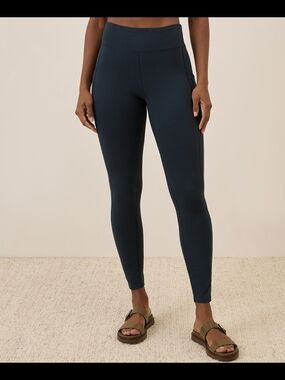 Pact Dark Navy Leggings with Pocket